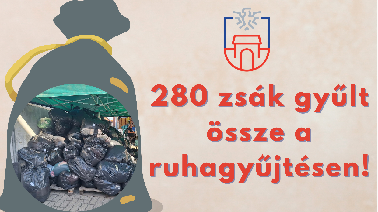 Újabb rekord a városi ruhagyűjtésen