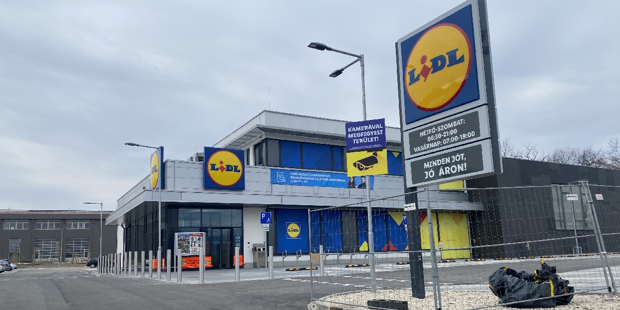  Megnyit a Lidl Pilisvörösváron