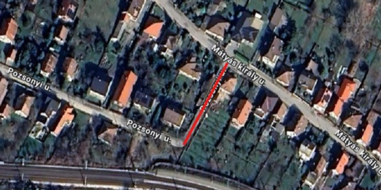 Földkábel fektetés a Pozsonyi utcában – forgalomkorlátozás várható 