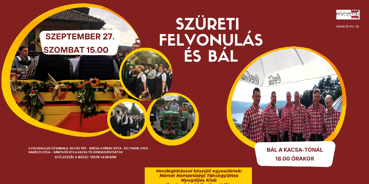 Szüreti felvonulás és bál Vörösváron