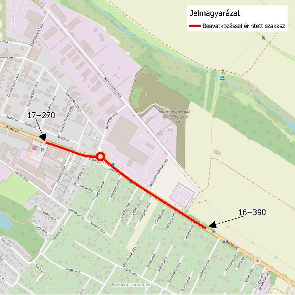 Ma este 20 órától útfelújítás kezdődik a 10-es főúton