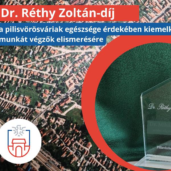 Felhívás a Dr. Réthy Zoltán-díj adományozásával kapcsolatos javaslattételre