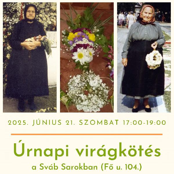 Virágillat, hagyomány, közösség – jön az úrnapi virágkötés