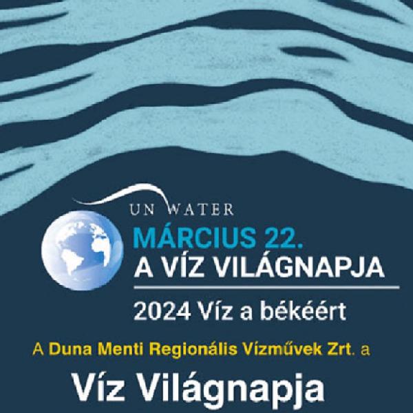 Rajzpályázatot hirdet a DMRV Zrt. a víz világnapja alkalmából