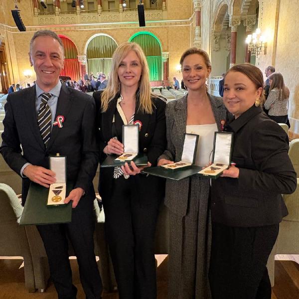 Rangos állami kitüntetésben részesült Peller Anna