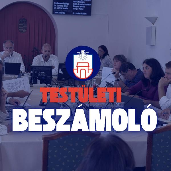 Előremutató pályázati fejlesztésekről, a testületi munka folytatásáról és az idei díszpolgári címről is döntés született – szeptemberi összefoglaló a Tanácsteremből