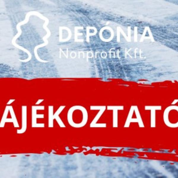 Szemétszállítás – tájékoztatás az elmaradásról