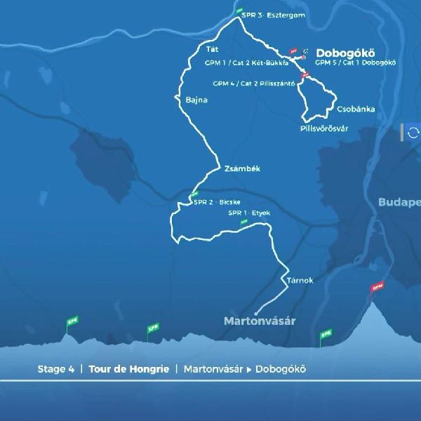 Pilisvörösváron is áthalad a 44. Tour de Hongrie útvonala 2023-ban