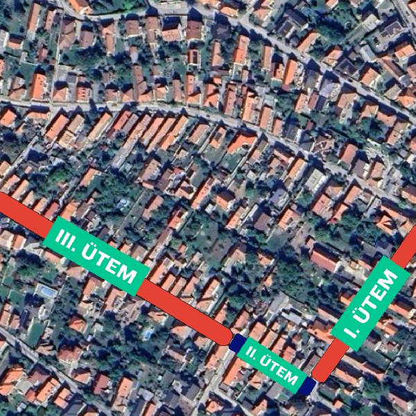 Jövő héten indul a Dózsa György utca felújítása