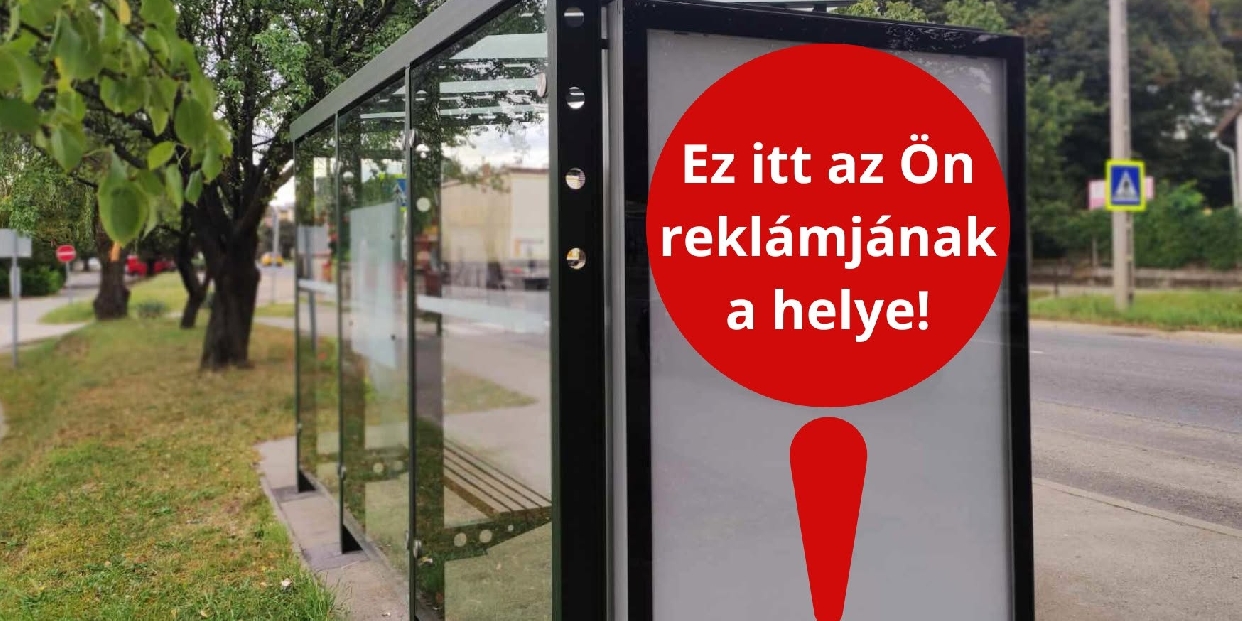 Hirdessen Pilisvörösvár buszmegállóiban – most rendkívül kedvező áron