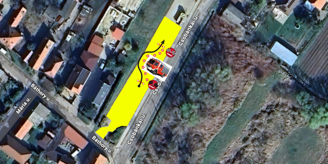 Vasárnap forgalomkorlátozás a temetőnél