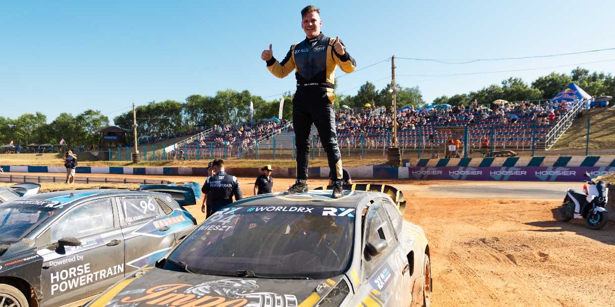 Ilyen még nem volt! - interjú Wieszt Janko rallycross világbajnoki bronzérmessel