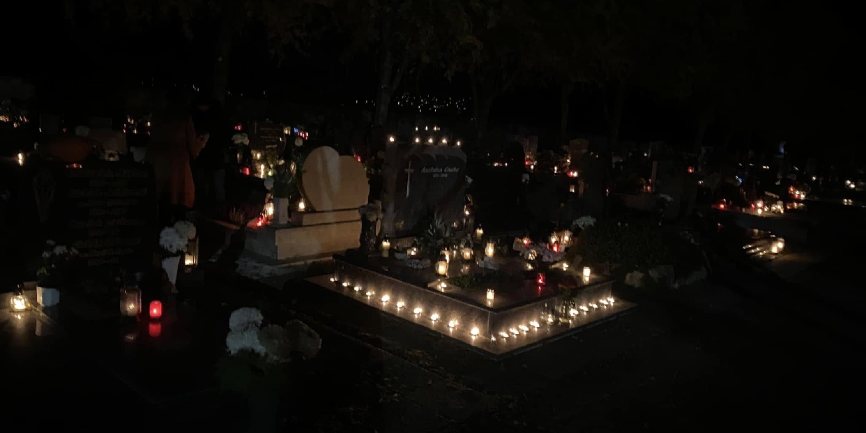 Mindenszentek - halottak napja, miserend Vörösváron 