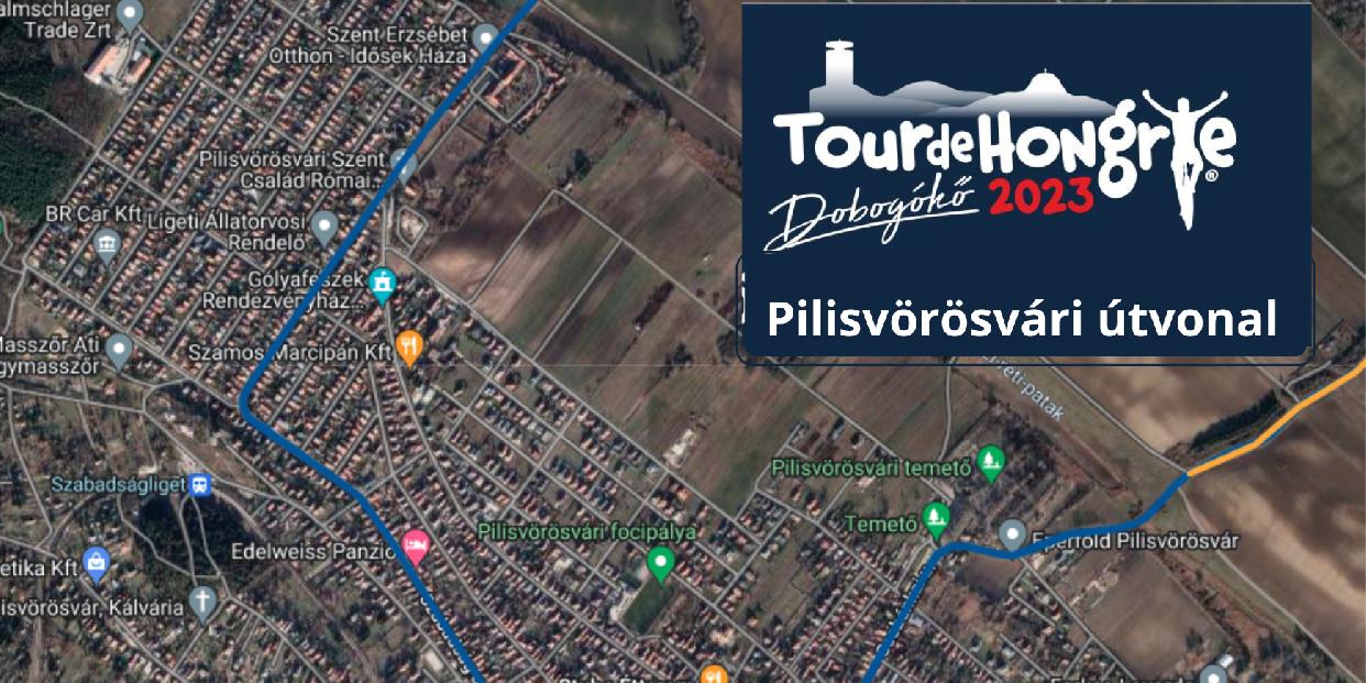 Korlátozások a Tour de Hongrie idején Pilisvörösváron