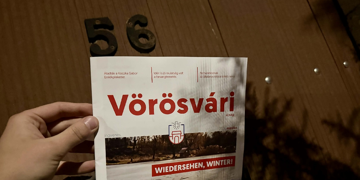 Megjelent a Vörösvári Újság márciusi száma