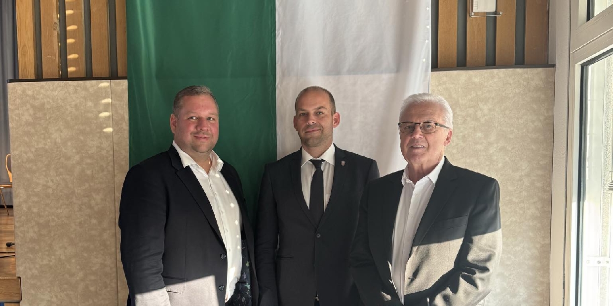 Polgármesteri beiktatáson Gerstettenben