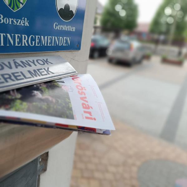 Változás a Vörösvári Újság terjesztésében