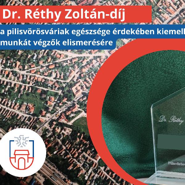 Felhívás a Dr. Réthy Zoltán-díj adományozásával kapcsolatos javaslattételre