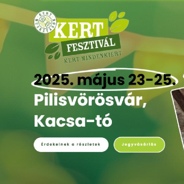 Forgalmi figyelmeztetés a Kert Fesztivál idejére