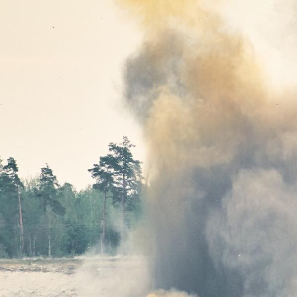 Áprilisi robbantási gyakorlatok a csobánkai lőtéren