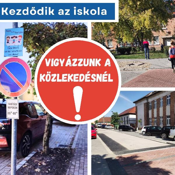 Iskolakezdés Vörösváron – figyeljünk egymásra
