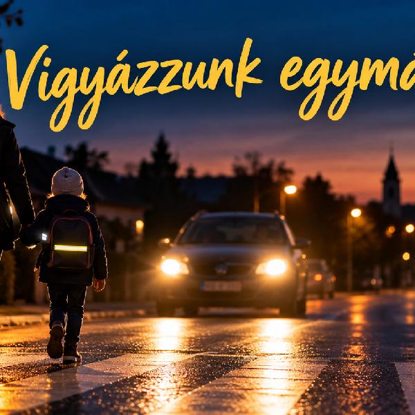 Korábban sötétedik – figyeljünk jobban egymásra az utakon